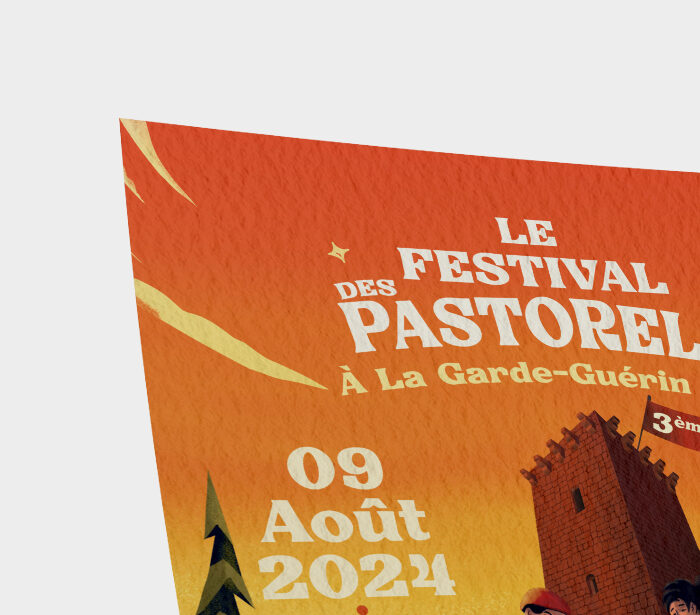 Impression flyers papier texturé à Mende en Lozère